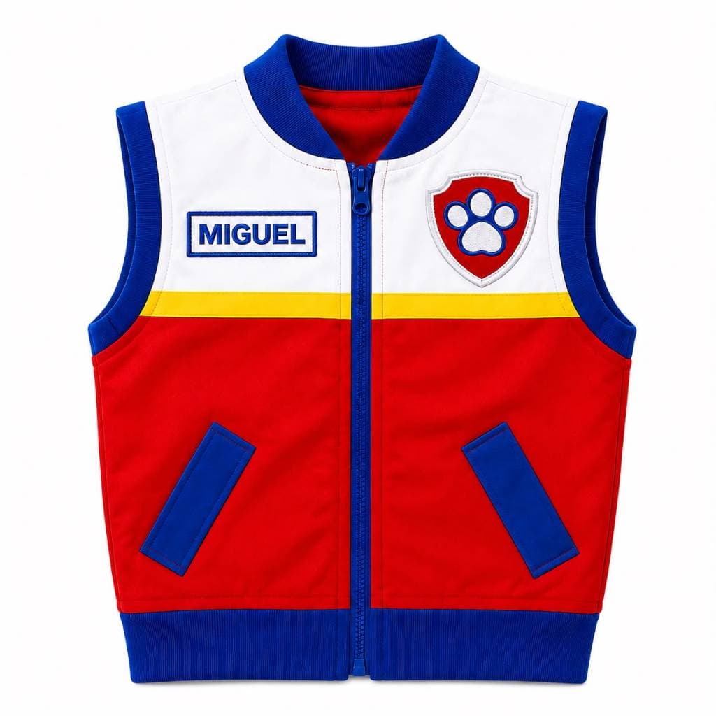 Fantasia Infantil Menino Patrulha Canina Fantasia Colete Infantil Menino Patrulha Canina Brinquedos