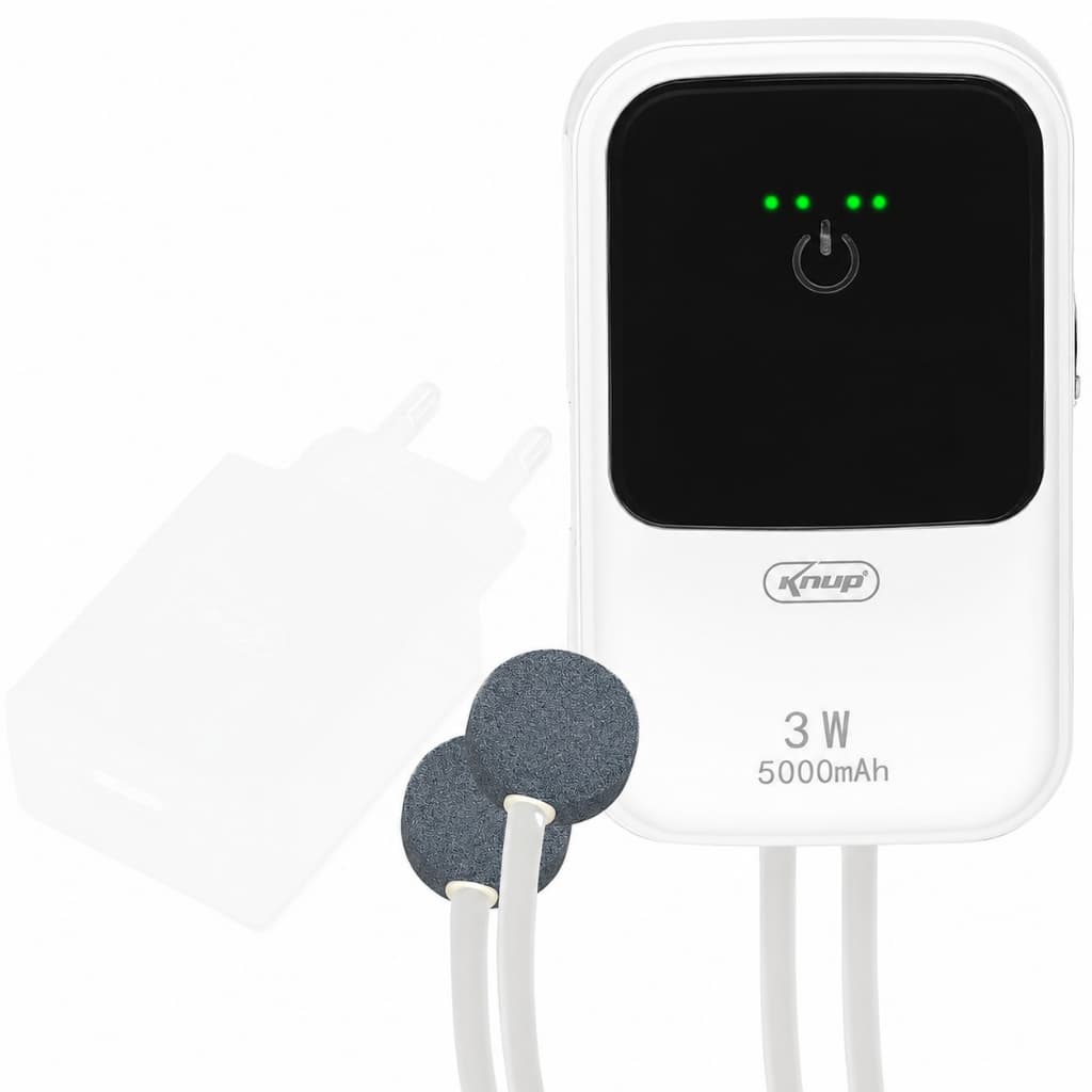 Bomba De Ar Oxigenador Para Aquário Recarregável 360L Silenciosa 50h
