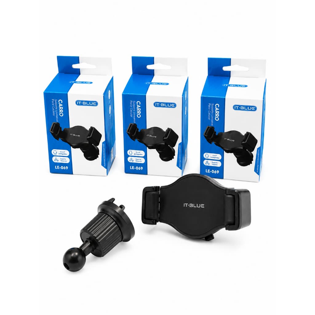Suporte Veicular Universal Celular IT-Blue LE-069 Fixação Saída de Ar Ajustável