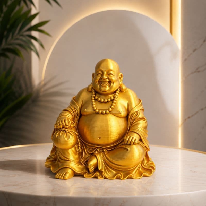 Buda da Prosperidade Harmonia e Boas energias | Decoração Zen