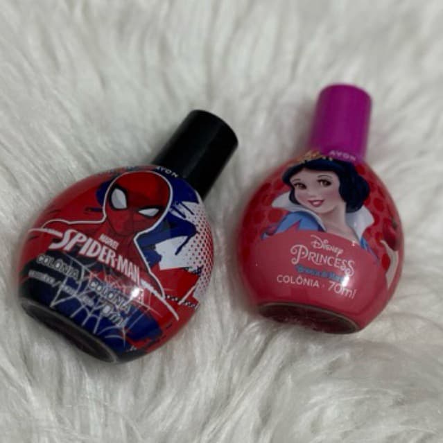 Colônia Infantil Homem-Aranha ou Branca de Neve 70ml Avon Original | Perfume Infantil +3 Anos Cheirinho Suave