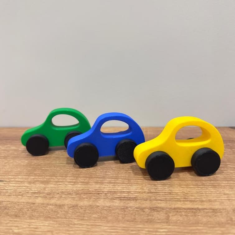 Brinquedo Carrinho Infantil Super Resistente Colorido Educativo Menino ou Menina Kit 3 ou Unidade Promoção