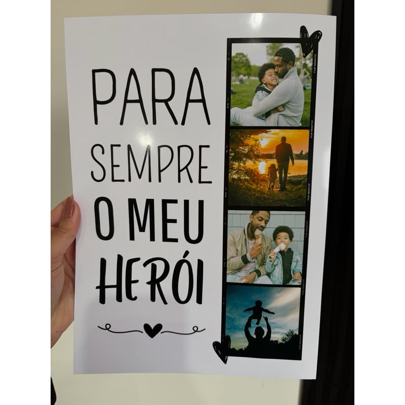 Revelacao de Foto A4 personalizada 20x25 impressão full HD