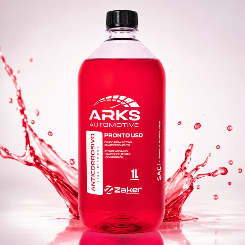 Aditivo Anticorrosivo Radiador ARKS Original Pronto Uso Hyundai VW Fiat