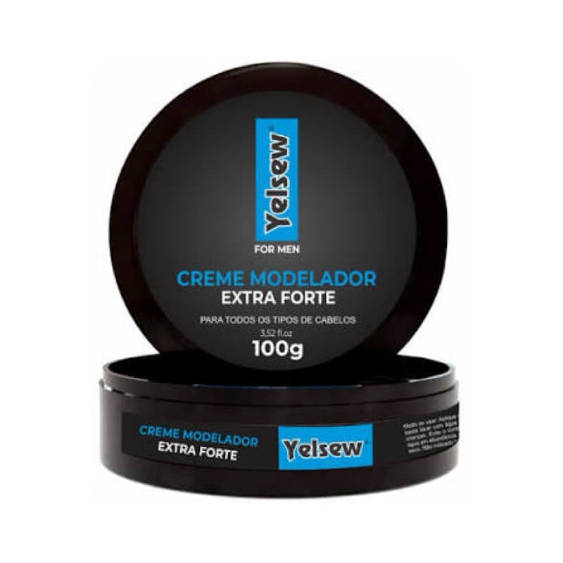 Pomada Creme Modelador Extra Forte Cabelo 100g