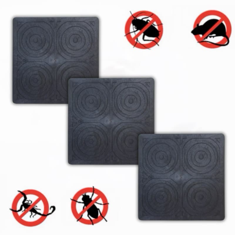 Protetor Tampa Ralo Mau Cheiro Barata Inseto Quadrado 15 Cm Pvc Alta Qualidade