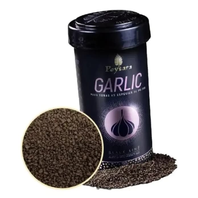 Poytara Black Line Alho 35g - Ração Para Peixes