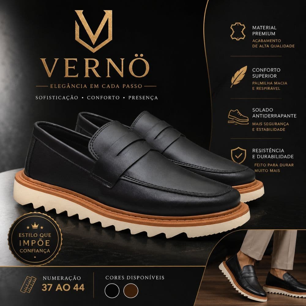 Sapato Social Mocassim Masculino Casual Sola Tratorado Confortável Oxford Moderno Trabalho Dia a Dia