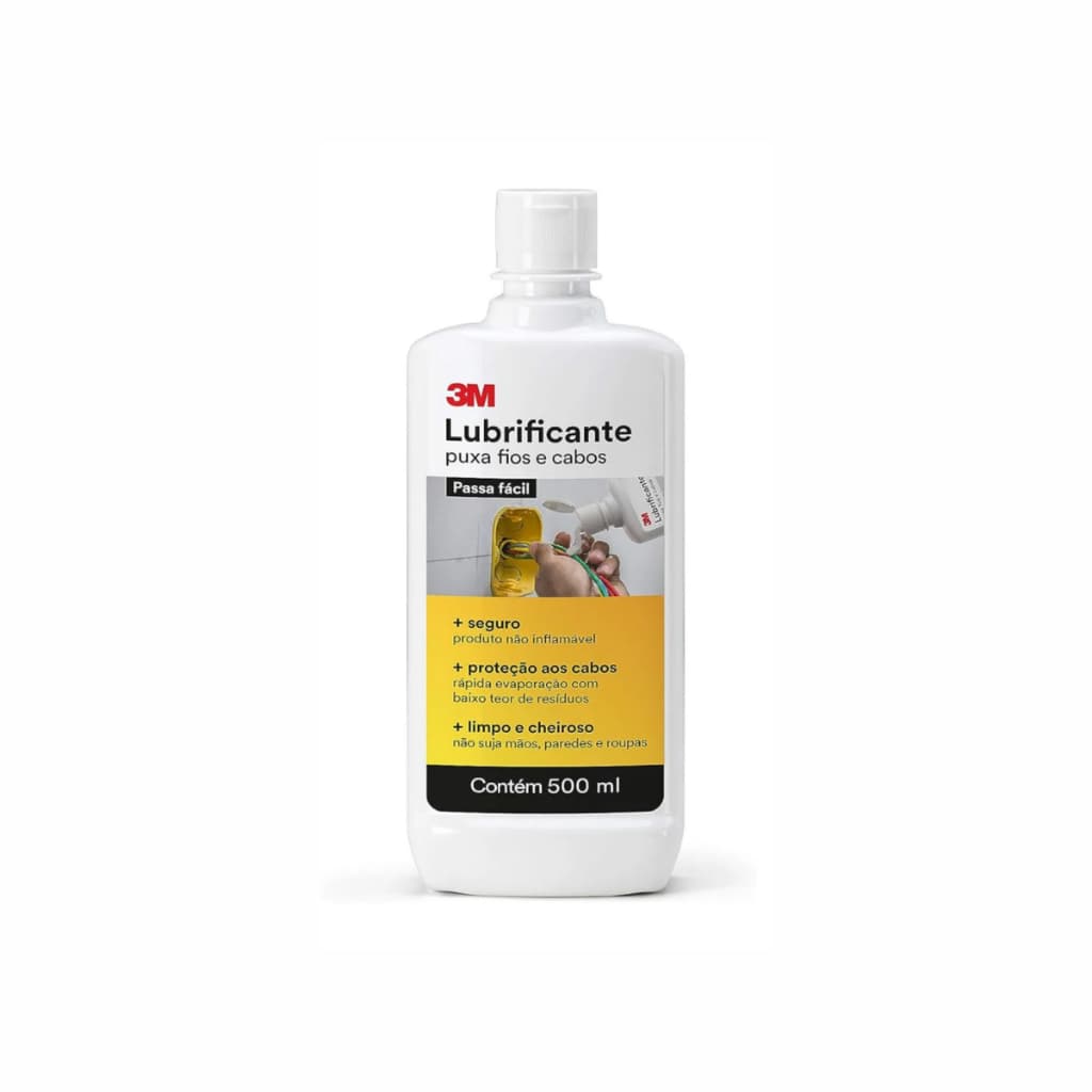 Lubrificante Puxa Fios 3m 500ml Facilita Instalação Elétrica