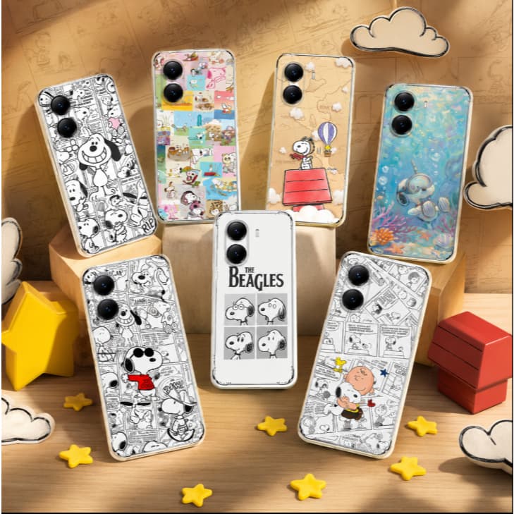 CAPA CAPINHA DESENHOS VARIADOS SNOOPY CAPINHA PARA POCO X8 PRO-POCO X8 PRO MAX ANTI IMPACTO