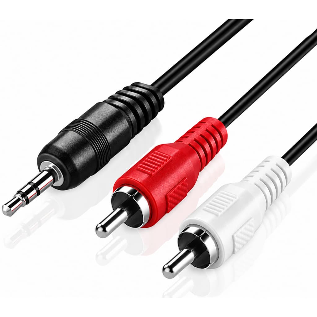 Cabo Audio Auxiliar P2 Estereo x 2 Rca 1.5M