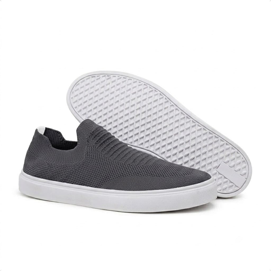 Tênis Sapatênis Masculino Knit Slip On Super Leve CONFORTÁVEL- Envio RÁPIDO