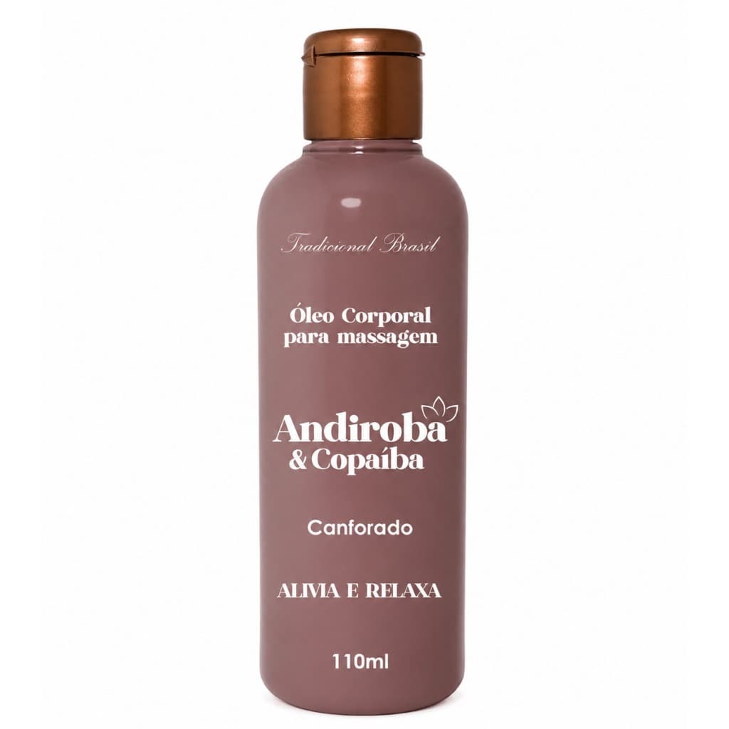 Óleo Massageador Alivia Dores dor ciático tensão dor nos ombros Óleo De Andiroba E Copaíba Lucy's