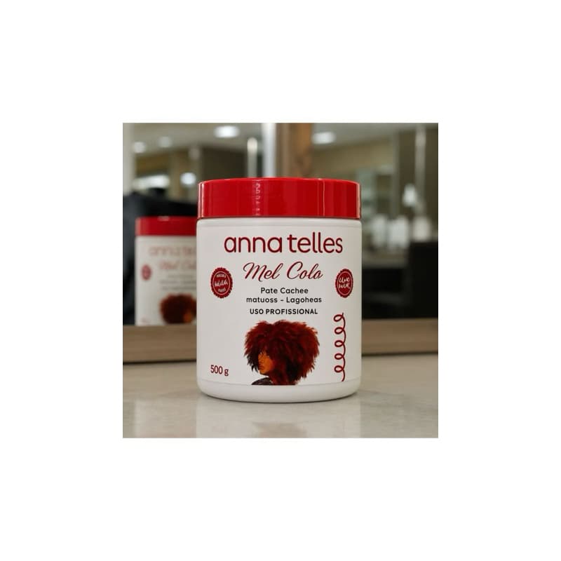 Mel Cola 500g Anna Teles Definidor Cachos Natural E Orgânico