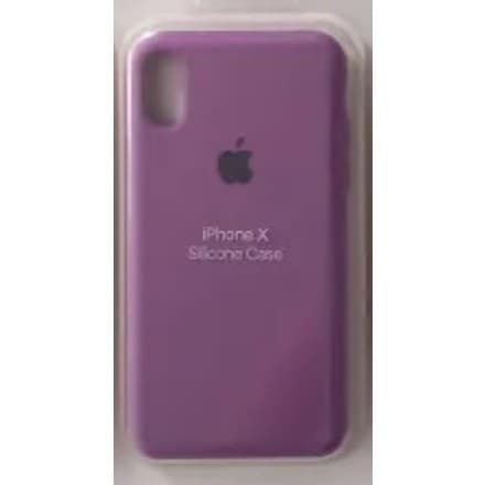 Capinha iPhone XS Silicone Premium Roxo Vinho | NOVA