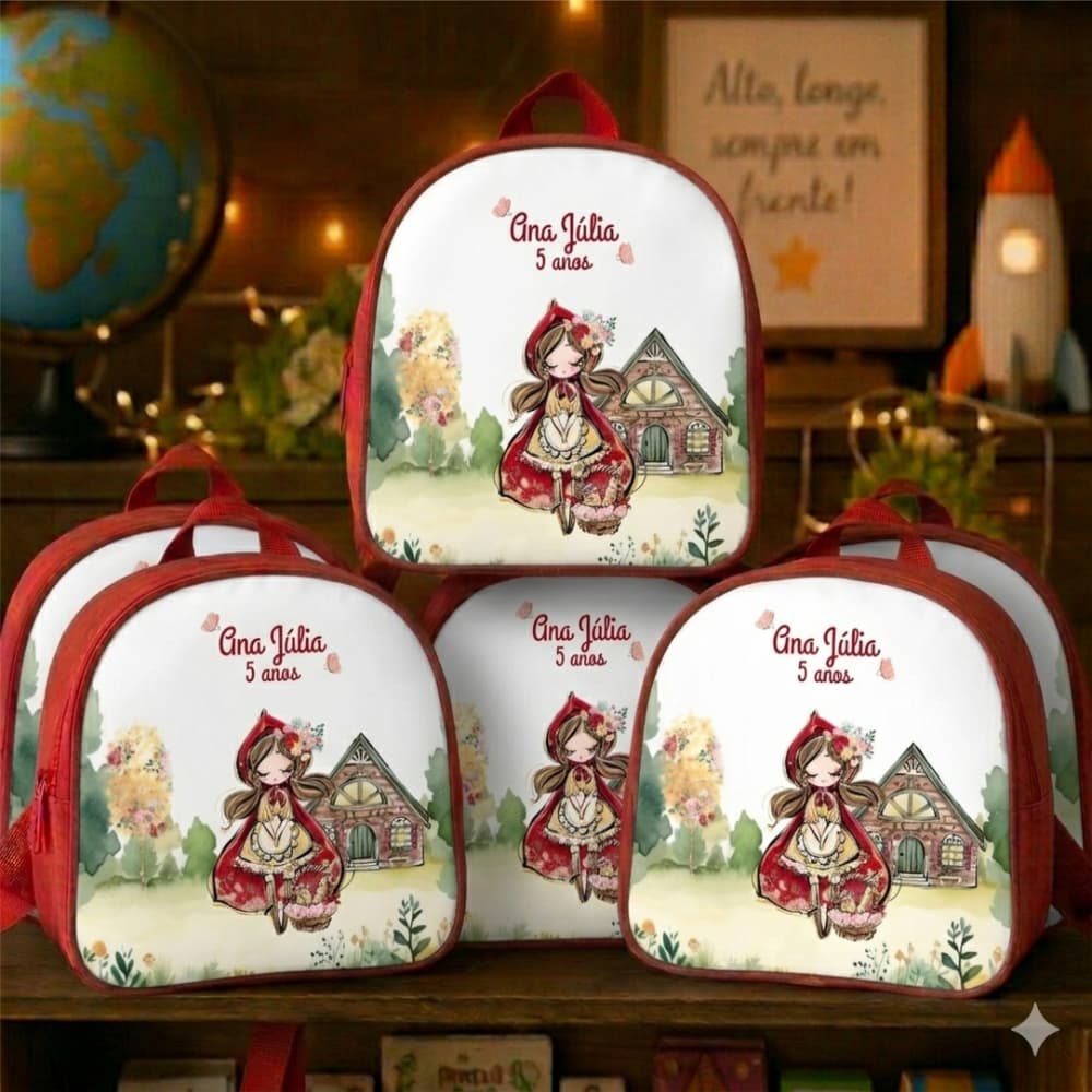 10 Mochilas personalizadas para brindes de festas, vários temas, personalizada para lembrancinha, festas e eventos