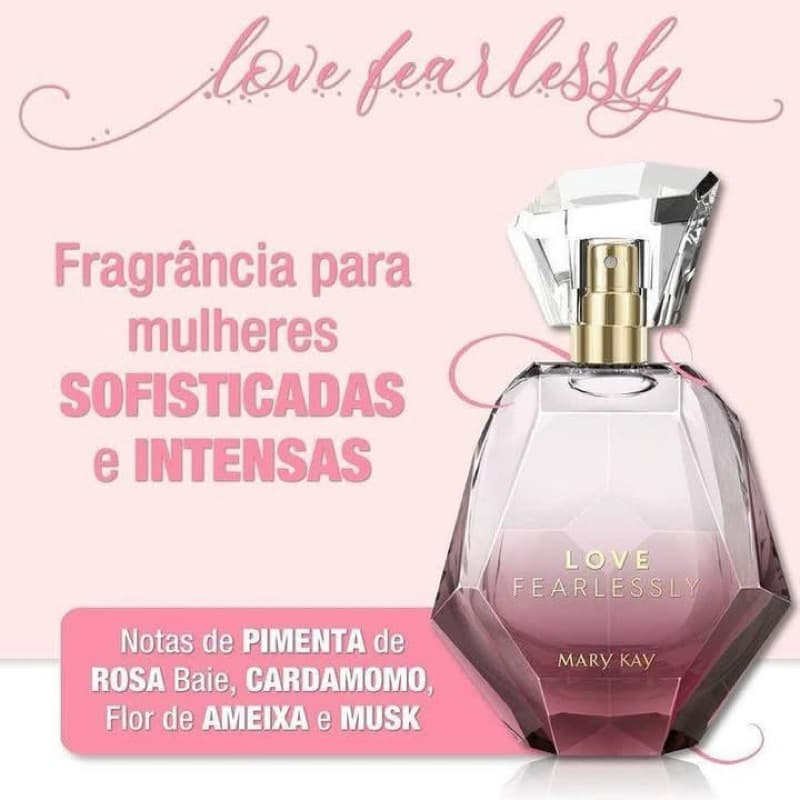 Love Fearlessly Deo Parfum 50 ml – Feminino, Elegante e Marcante