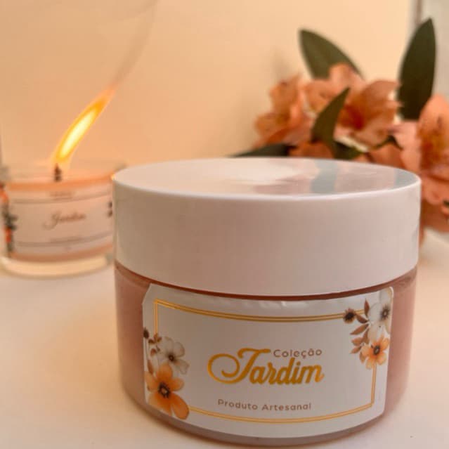 Esfoliante Corporal Pétalas de Açaí Artesanal Hidratante Pele Macia Banho Spa Presente Dia das Mães