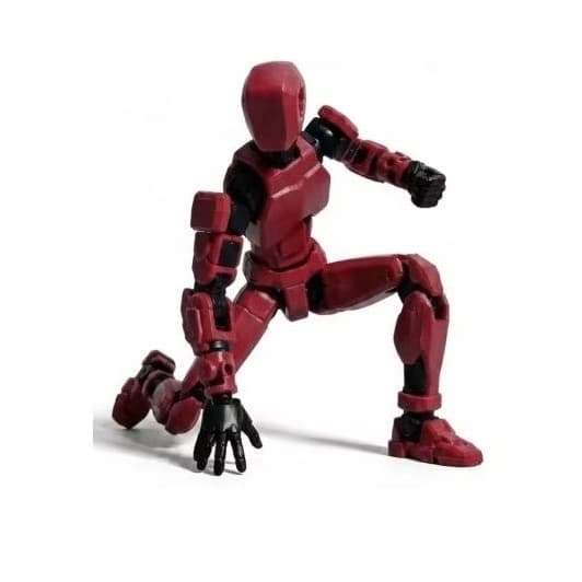 Boneco Articulado Dummy 13 Action Figure Robô Colecionável Manequim P/ Desenho Gamer Presente para Criança