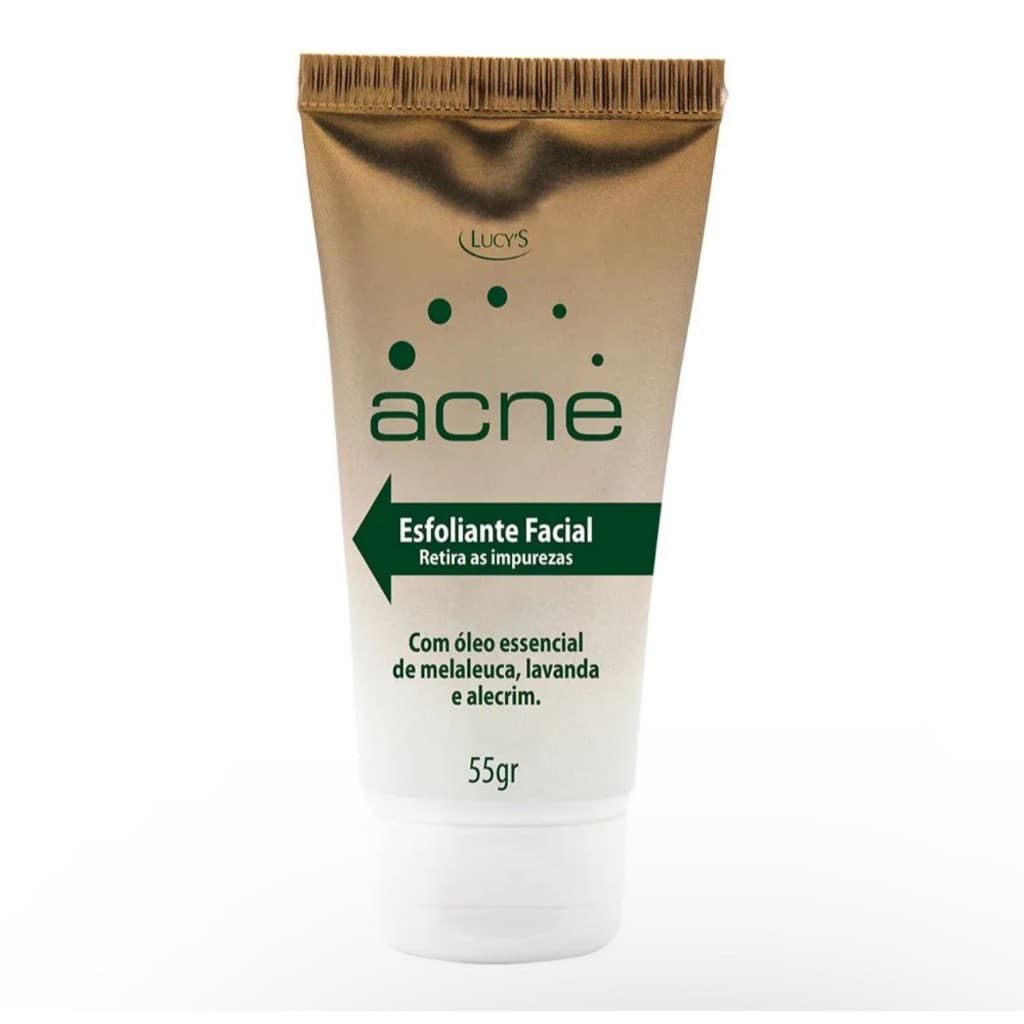 Esfoliante Facial Para Pele Oleosa Com Acne Espinhas Cravos