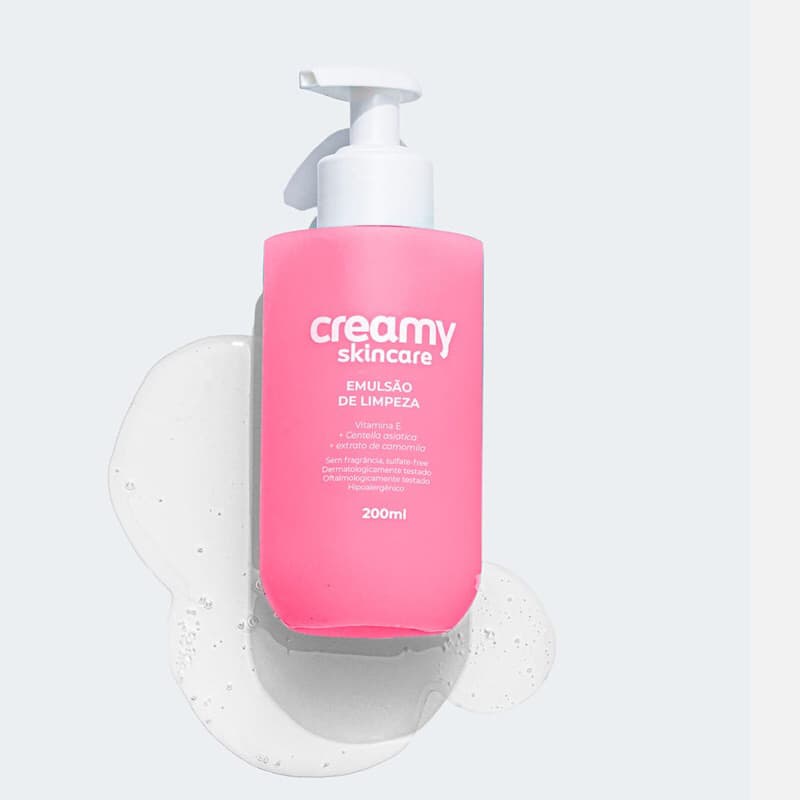 Emulsão de Limpeza Creamy 200ml