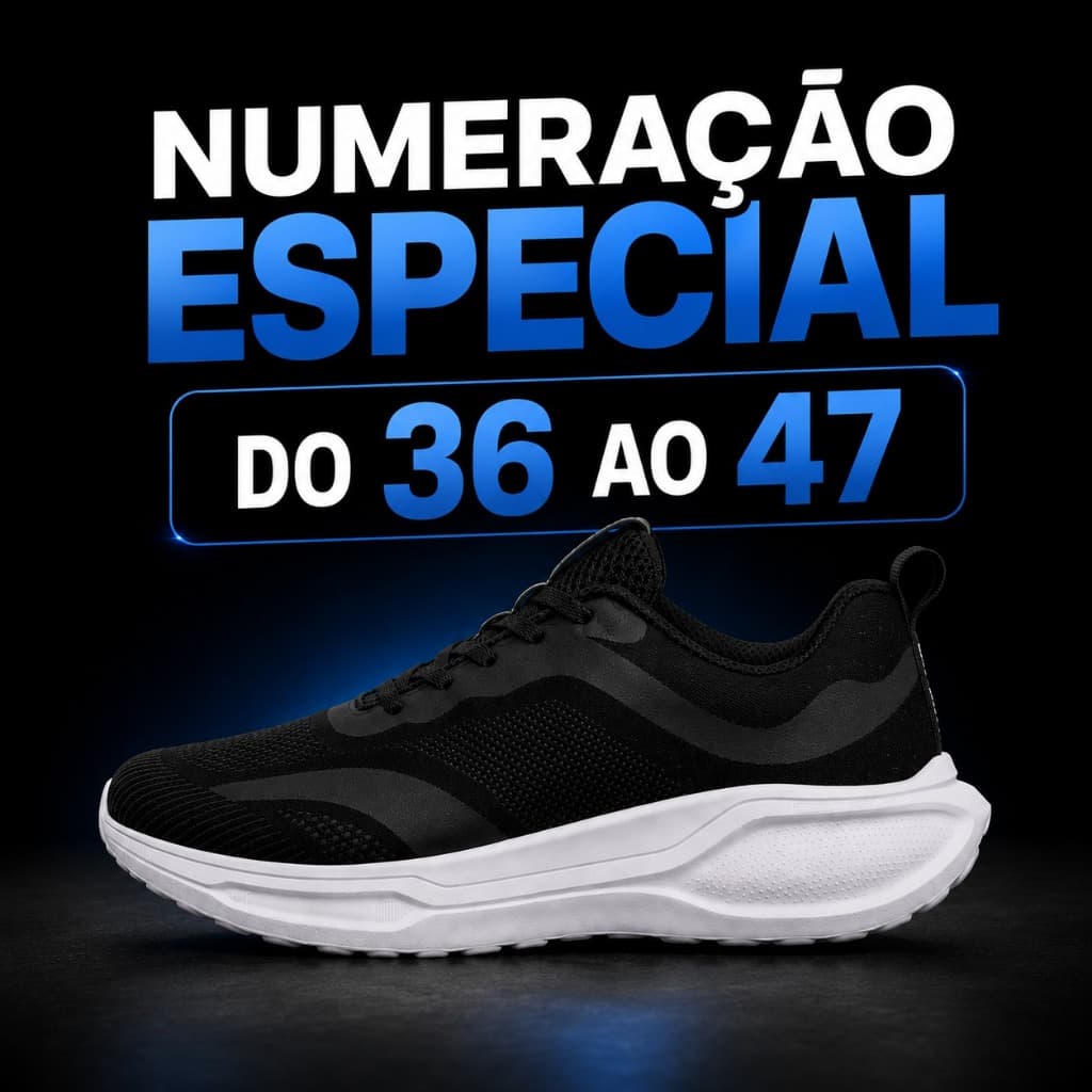Tênis Esportivo Leve Macio Masculino Feminino Academia Caminhada Corrida Antiderrapante Frete Grátis