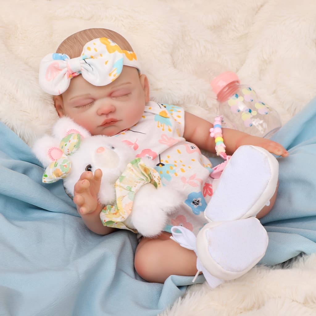 Boneca Bebê Reborn Silicone Realista