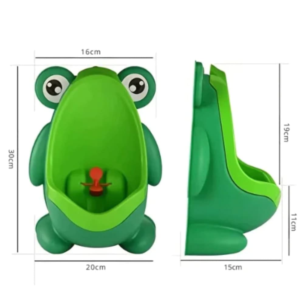 Mictório Infantil Sapinho Verde