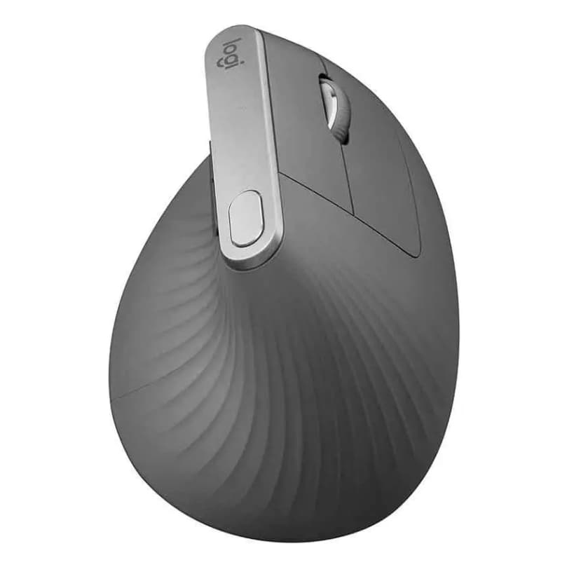 Mouse Sem Fio Logitech MX Vertical Com Design Ergonômico Grafite