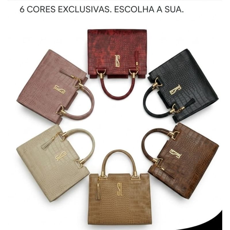 kit bolsas + carteira + alça transversal