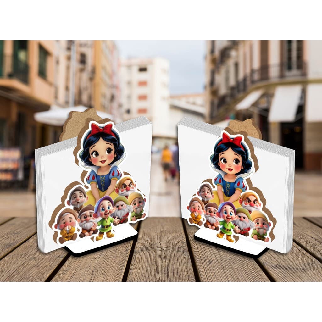 Kit 10 Centro de Mesa Porta Guardanapo Branca de Neve