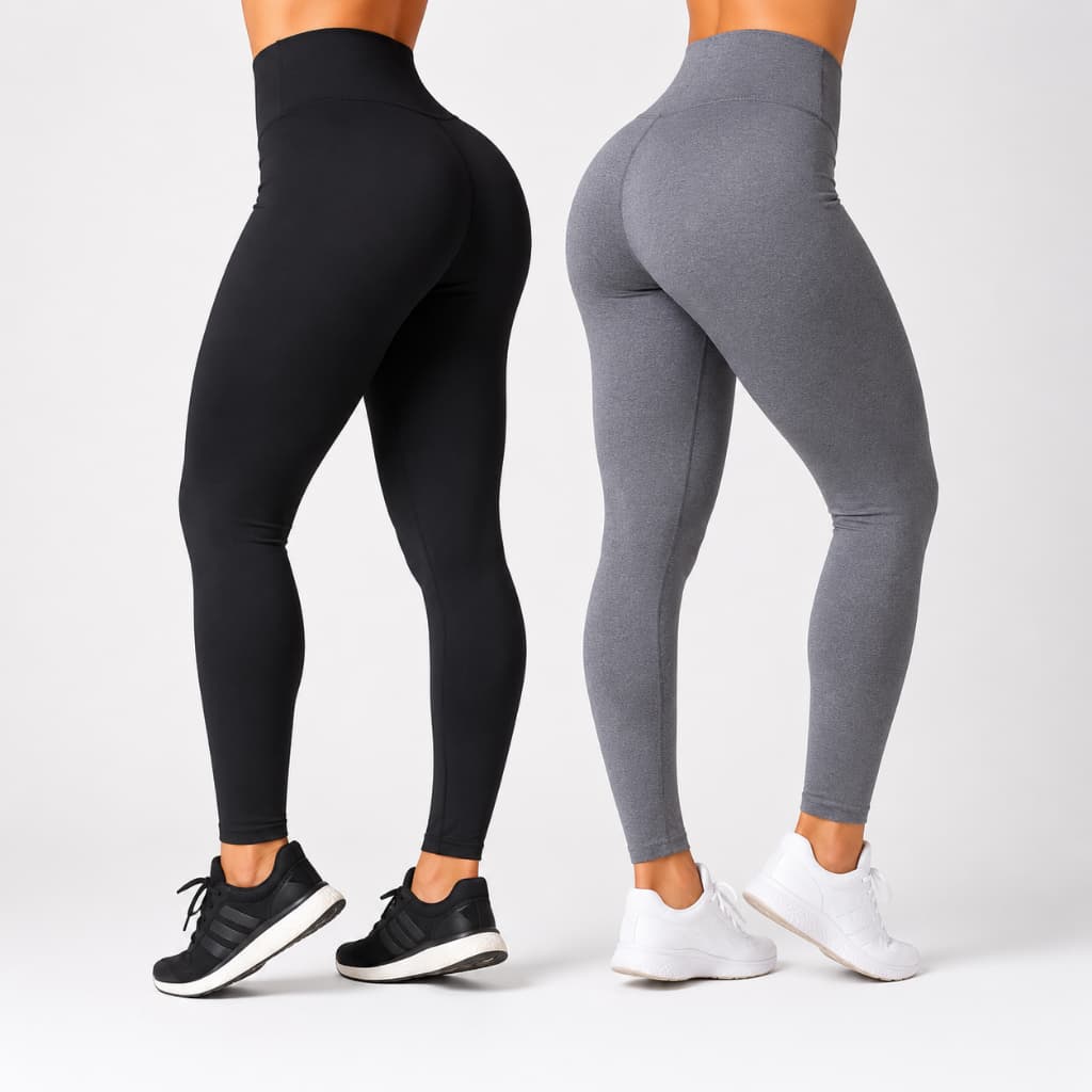 Calça Legging Feminina Suplex Cintura Alta Zero Transparência Academia Fitness