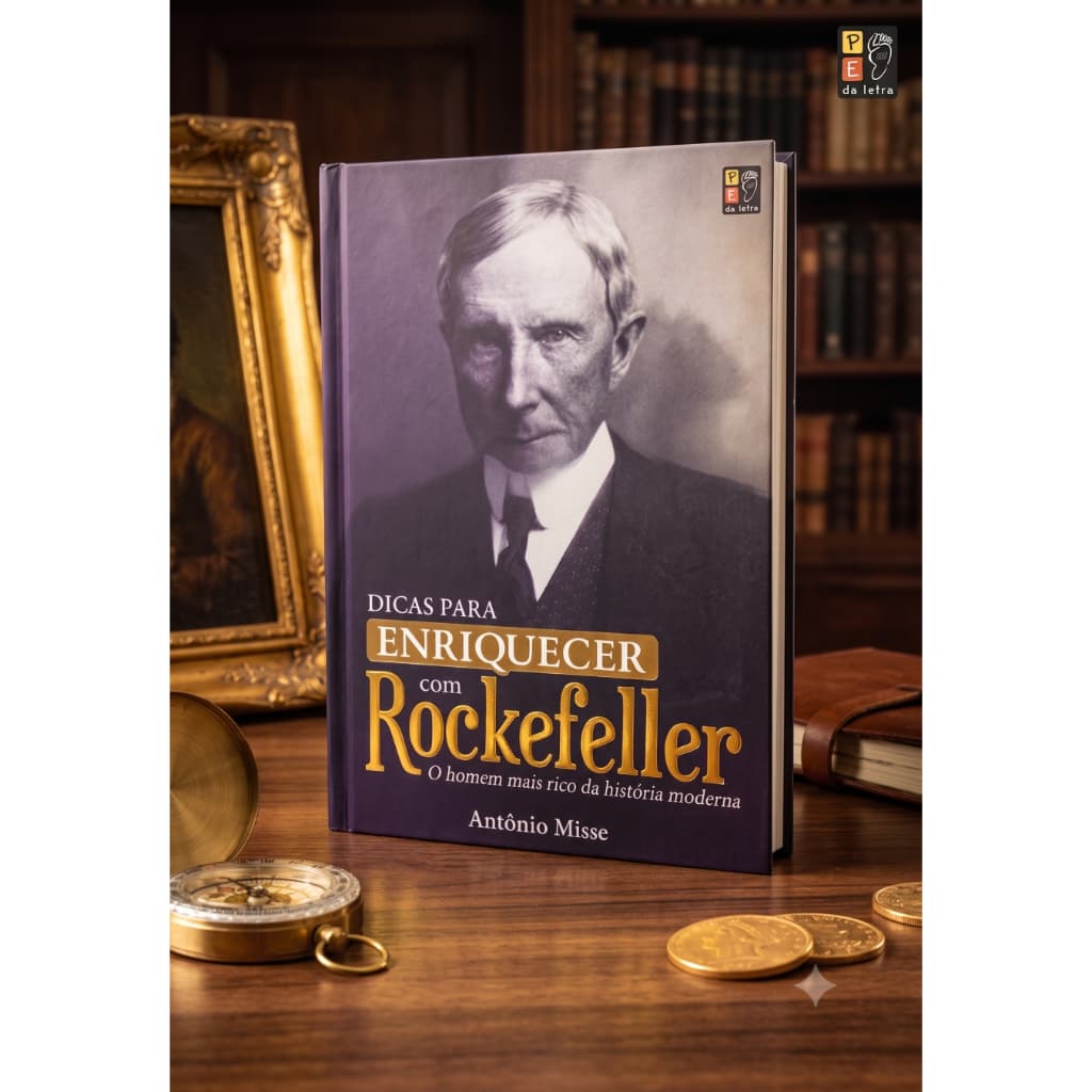 Livro Dicas Para Enriquecer Com Rockefeller Sucesso Finanças Misse