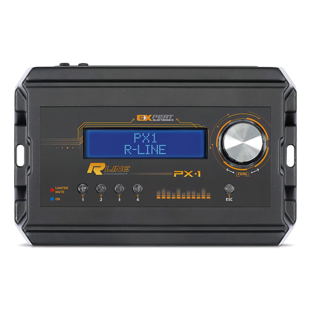 Processador De Audio Som Automotivo Banda Audio Parts Expert Px-1 Pro Limite R Line PX1 Crossover Px 1 RLine Crossover