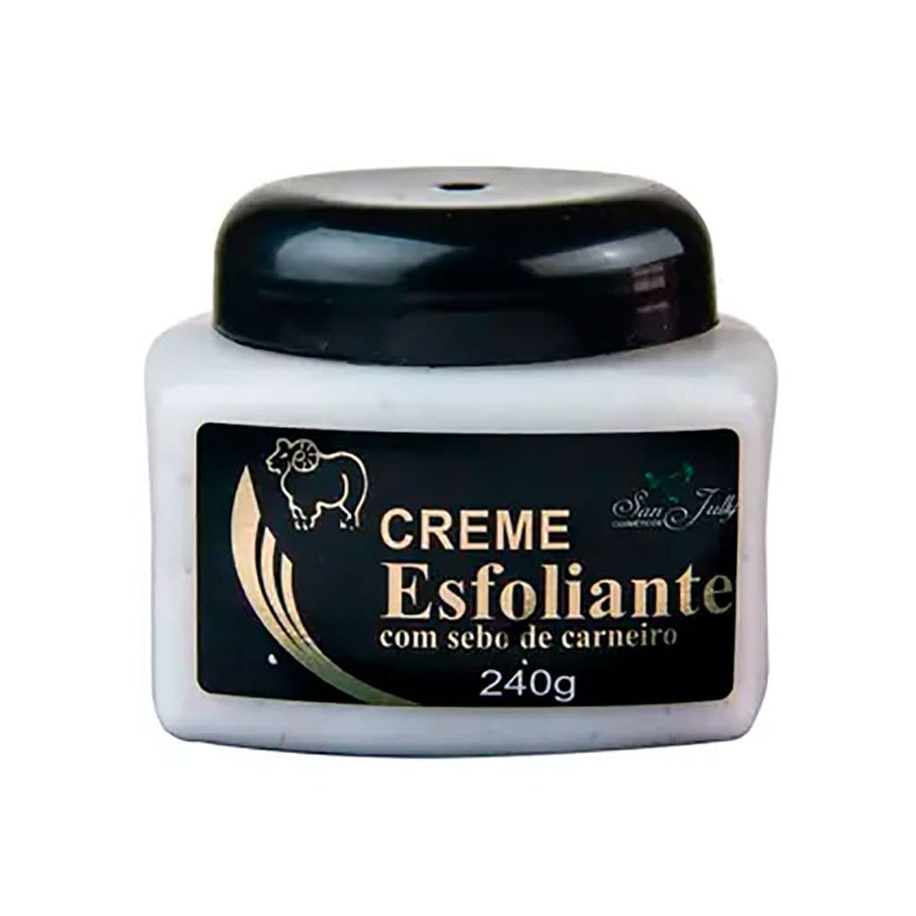 Creme Esfoliante Sebo de Carneiro San Jully 240 Gramas - CM0055