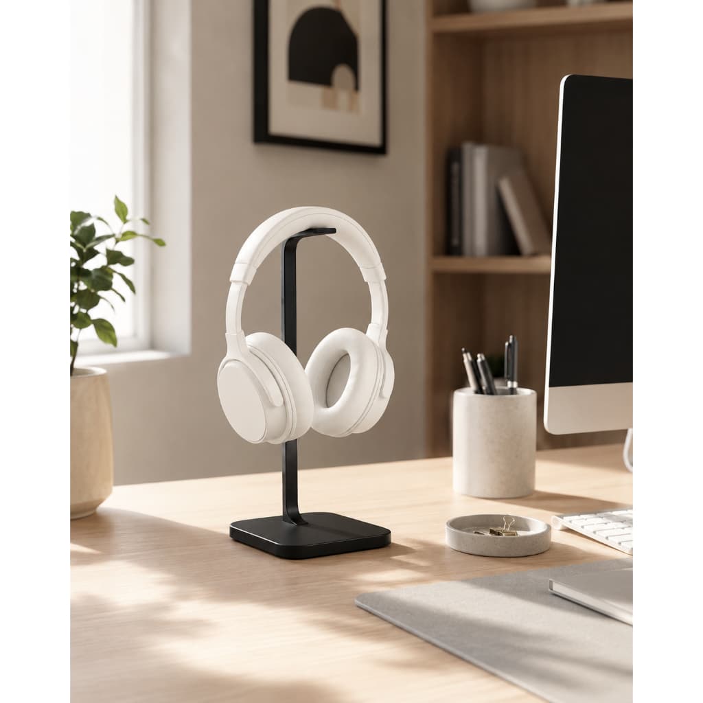 Suporte Do Fone De Ouvido Economia Espaço Game Headset Desktop Organizador Display Gamer Luxo
