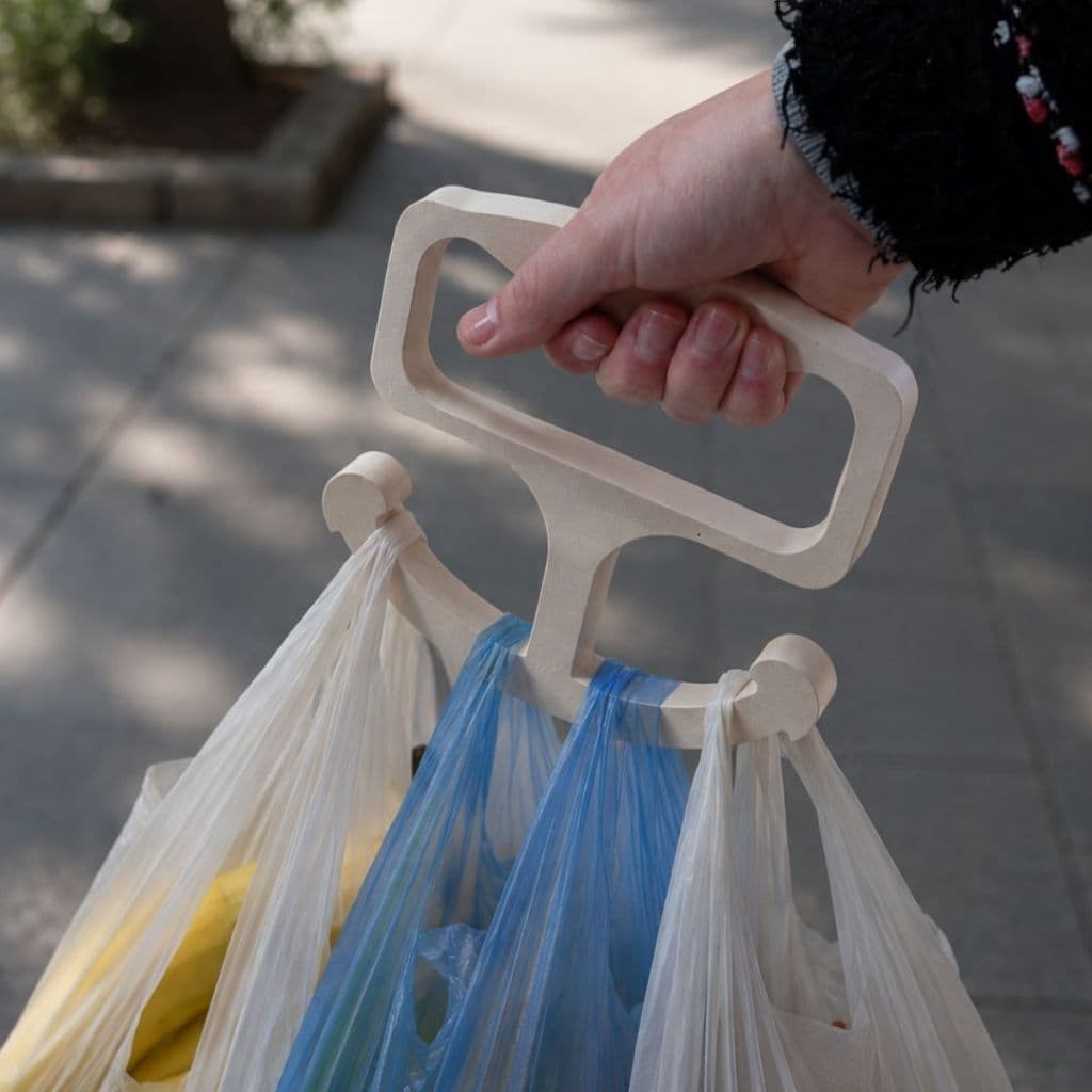 AUXILIAR PARA SACOLAS DE MERCADO l SUPORTE PARA SACOLAS