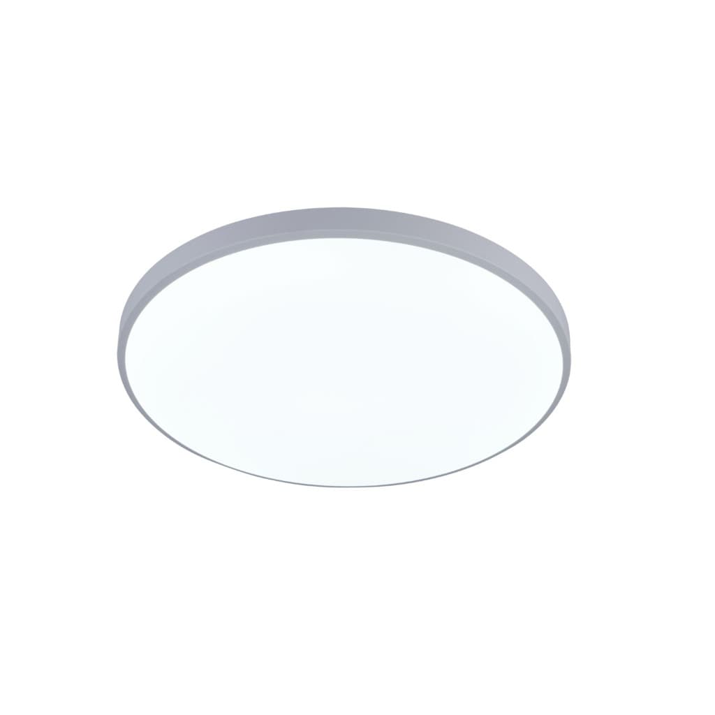 Luminária De Teto Plafon com LED Integrado sobrepor 37cm 36w Branco Bivolt luz Amarela 3000K