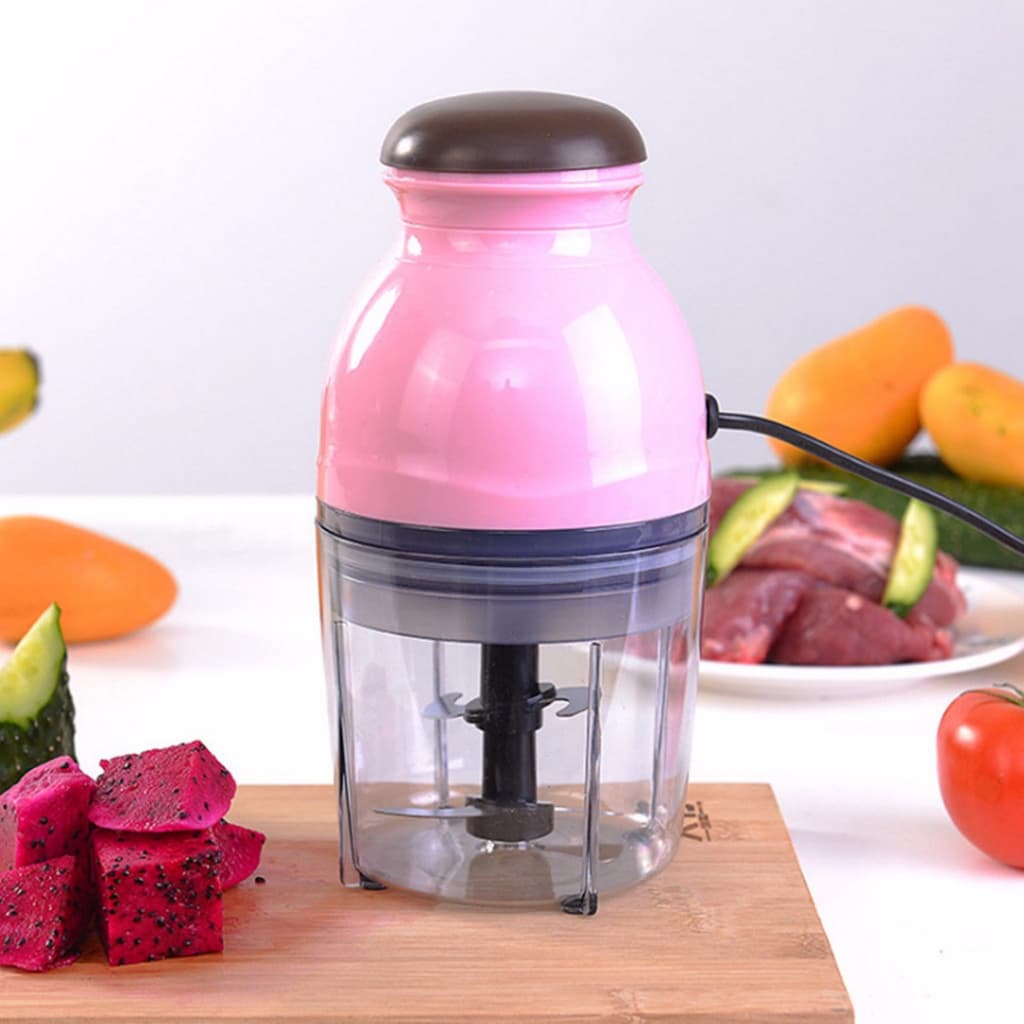 Mini Moedor Elétrico De Carne De Alimentos Picador De Frutas 110v Envio imediato