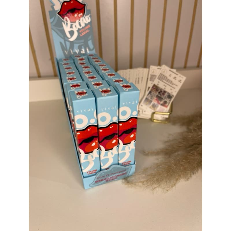 Gloss Labial Vivai S.O.S Bocão - Volume e Hidratação com D-Pantenol, 5ml