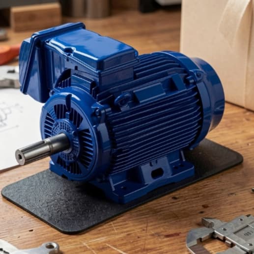 Miniatura Motor Elétrico WEG Decorativo Colecionável Azul Verde