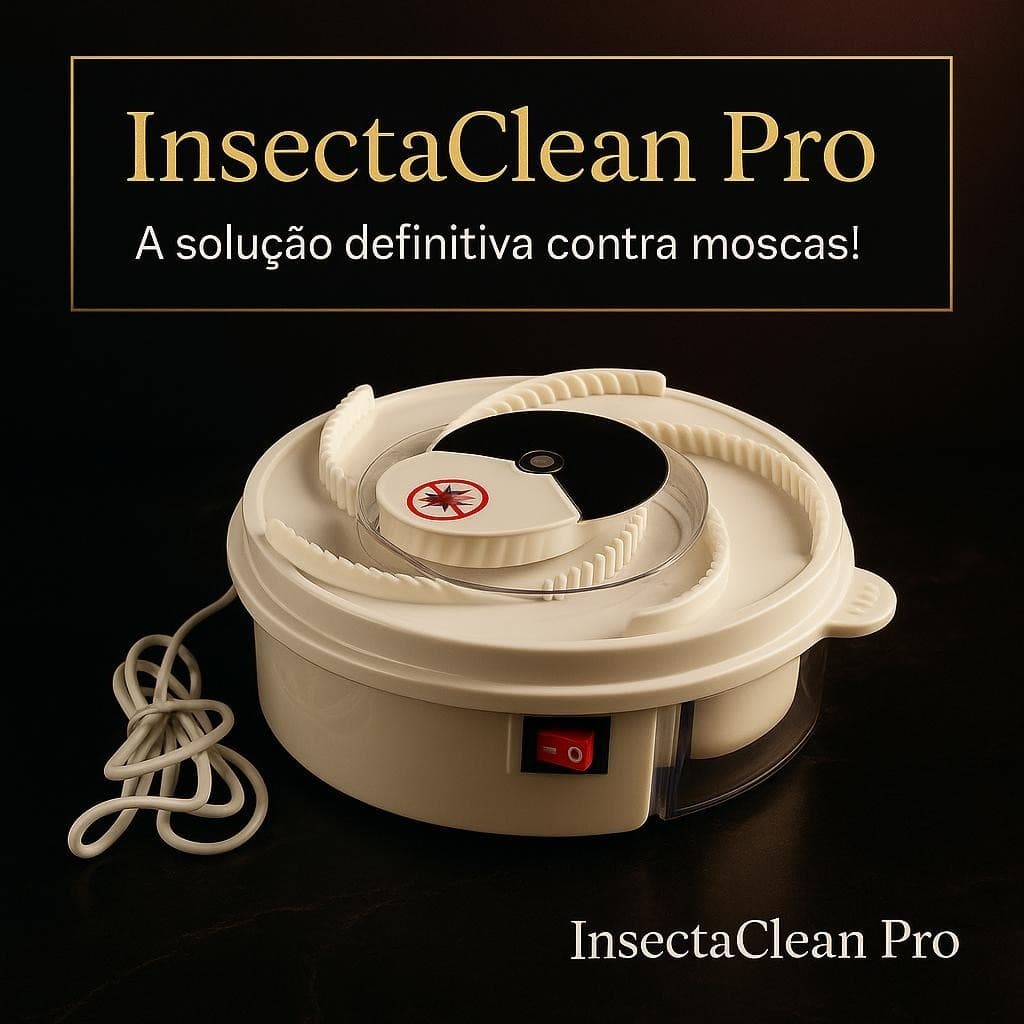 InsectaClean Pro — A armadilha que transforma seu lar em um espaço livre de moscas.
