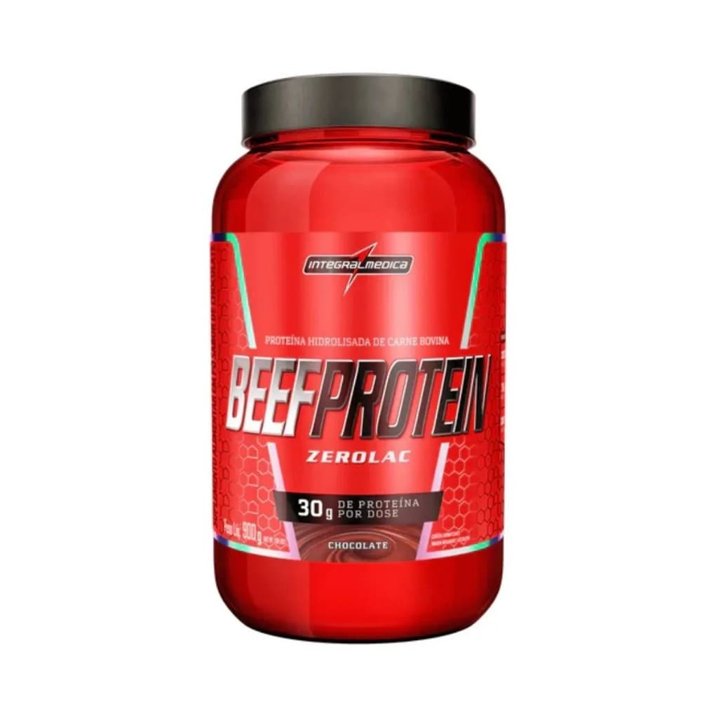Beef Protein Hidrolisado Chocolate 900g Integralmedica Chocolate FRUTAS VERMELHAS
