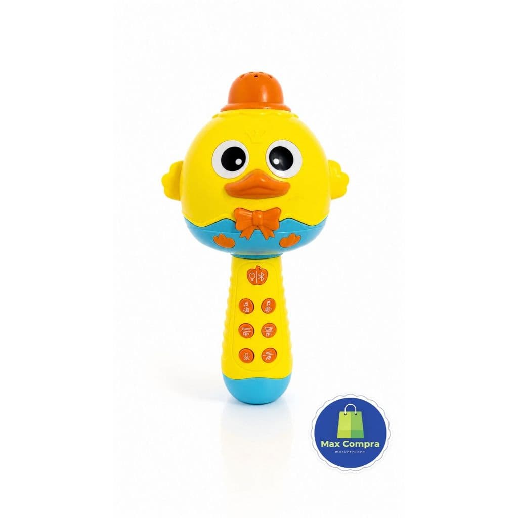 Microfone Bluetooth infantil para contar histórias e música com luz (ENVIO IMEDIATO)