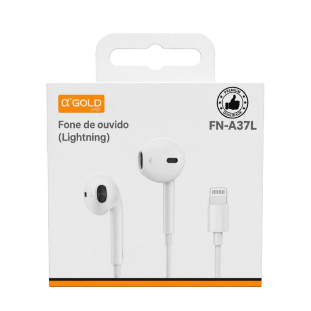 Fone De Ouvido Lightning Com Microfone Para Iphone