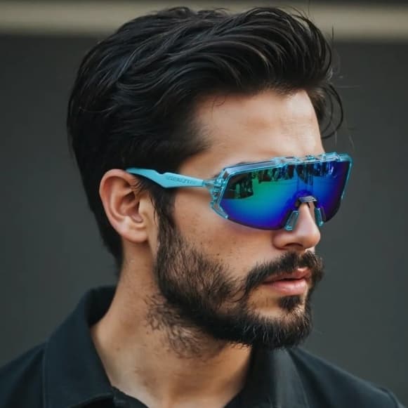 Óculos esportivos óculos ao ar livre esportes bicicleta anti-uv nova moda esportes unisex