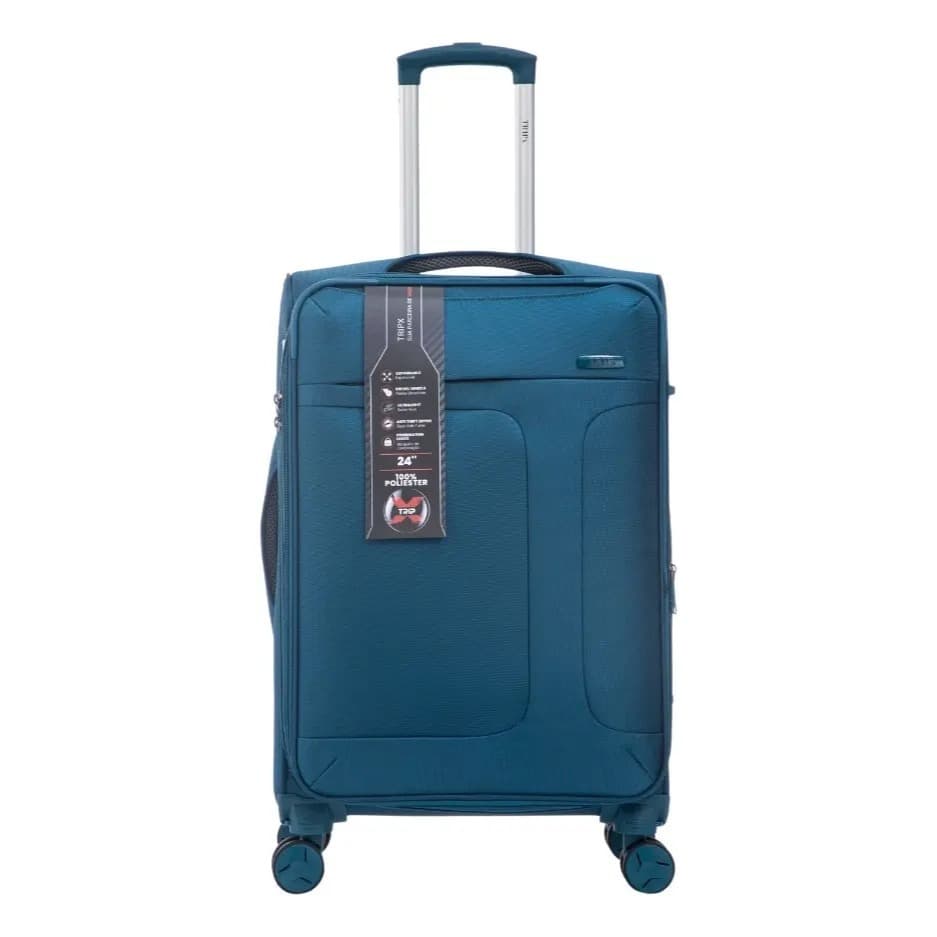 Mala Média Expansível Super Leve Antifurto 23kg Rodas 360° Luxo Resistente