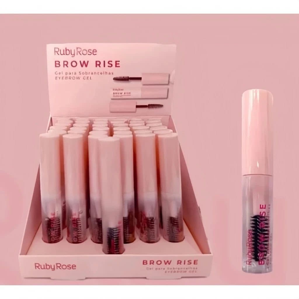 Gel Incolor para Sobrancelhas Ruby Rose Brow Rise