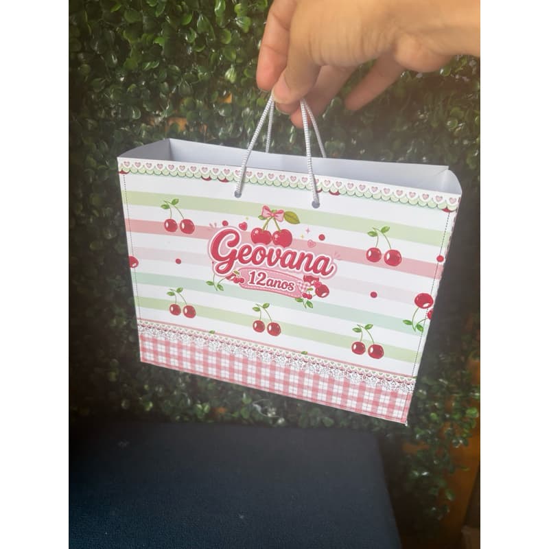 Sacola Personalizada Tamanho P M G Todos os Temas | Lembrancinha Festa Infantil Premium | ENVIO RÁPIDO ⚡