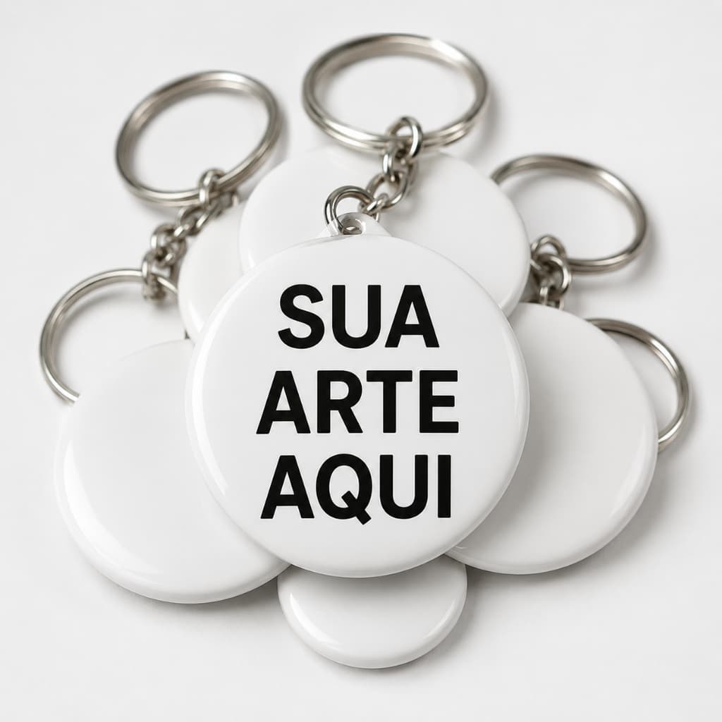 CHAVEIRO PERSONALIZADO | METALIZADO | DIVERSOS TAMANHOS | QUALIDADE PREMIUM